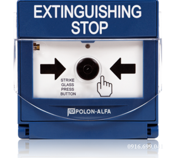 Nút Ấn Dừng Dập Lửa PW-61