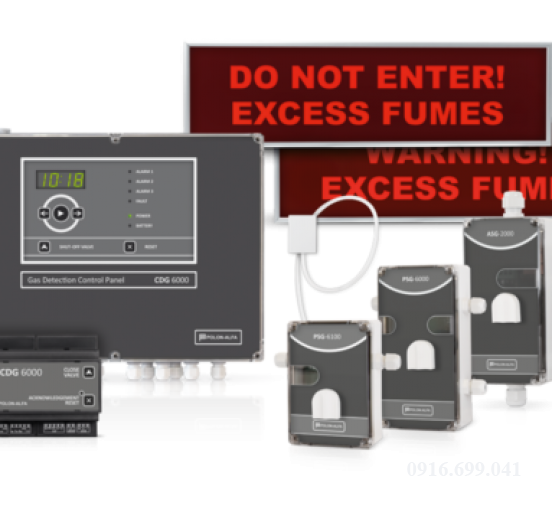Mô Tả Hệ Thống Phát Hiện Khí Gas SDG 6000