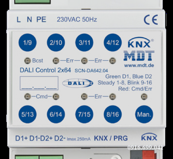 DALI/KNX GATEWAY